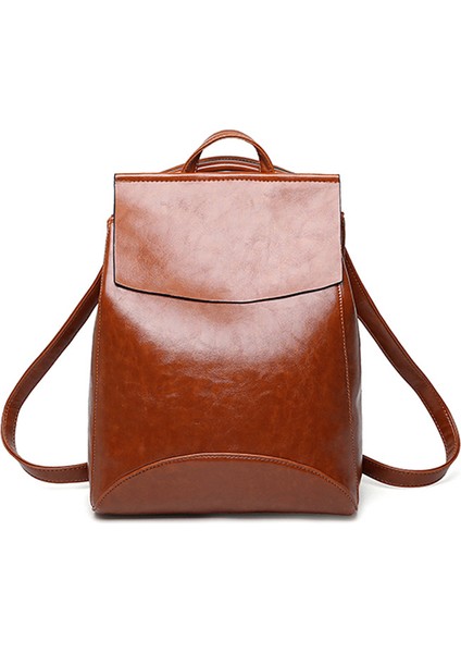 Yeni Stil Sırt Çantası Kadın Kore Tarzı Moda Dış Ticaret Rahat Kolej Tarzı Okul Çantası Seyahat Çantası Çift Kullanımlı Sırt Çantası (Yurt Dışından)