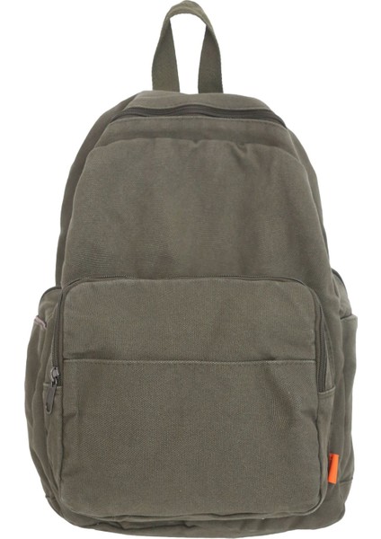 Japon Keten Sırt Çantası Kadın Harajuku Düz Renk Orman Sırt Çantası Kore Versiyonu Üniversite Öğrenci Çantası Rahat Tüm Maç Seyahat Çantası (Yurt Dışından)