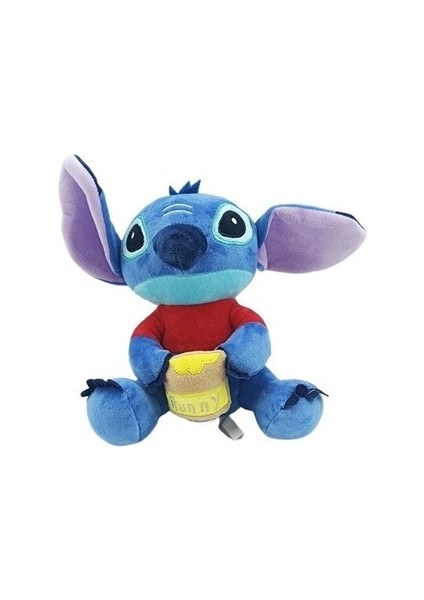 Lana Brothers Stitch Peluş Oyuncak Bal Küpü Tutan Stitch (Yurt Dışından)
