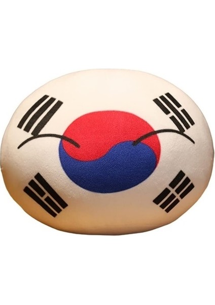 Ülke Topu Plushie Polonyatopu Peluş Oyuncak Ev Dekorasyonu, Çocuklar Için Hediye (Kore, 4 Inç) (Yurt Dışından)