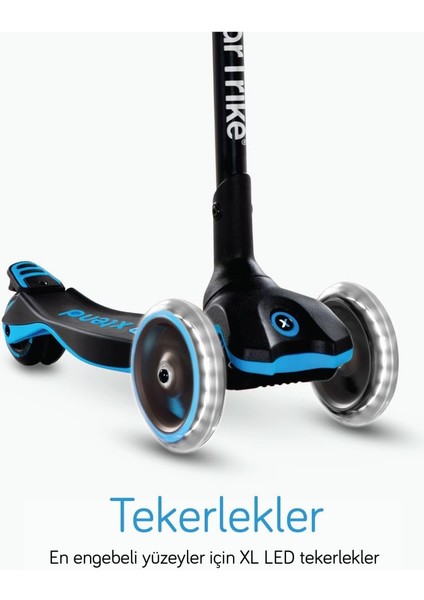 Xtend 3 Aşamalı Büyüyebilen Çocuk Scooterı (3-12 Yaş) - Blue