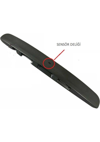 Jakuza Bagaj Kapak Çıtası Nissan Qashqai 2010-2013 (Kamera Delikli)