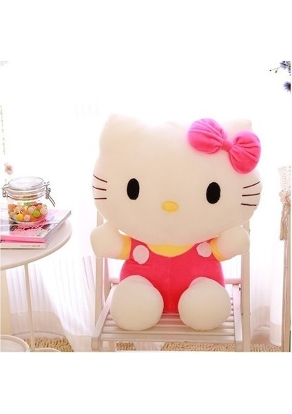 Hello Kt Kedi Peluş Oyuncak Sevimli Kedi 120G20CM (Yurt Dışından)