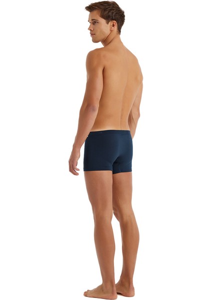 Erkek Modal Elastan Boxer Silver 9310 - Lacivert