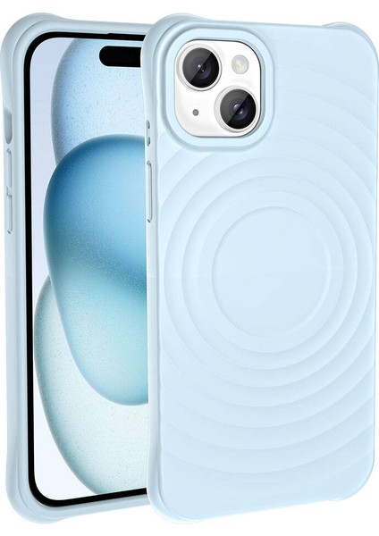 Apple Iphone 14 Plus Kılıf Magsafeli Mat Ultra Korumalı Airbagli Hepi Kapak