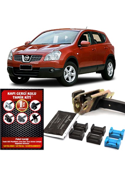 Nissan Qashqai 1 Kapı Gergi (Limitör) Tamir Kiti 2 Kapı Set 2007-2011