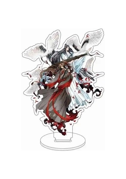 Mo Dao Zu Shi Anime Acrylic Stand Model Toys Wei Wuxian Lan Wangji Jiang Cheng Jin Ling Action Figures Collection Cosplay Props (Yurt Dışından)