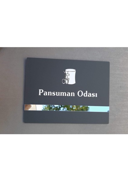 Soft Seri (Pansuman Odası ) Ofis Kapı Isimliği Yönlendirme Tabelası