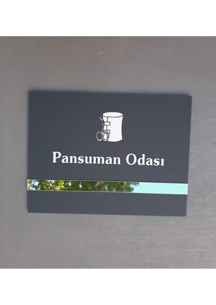 Soft Seri (Pansuman Odası ) Ofis Kapı Isimliği Yönlendirme Tabelası