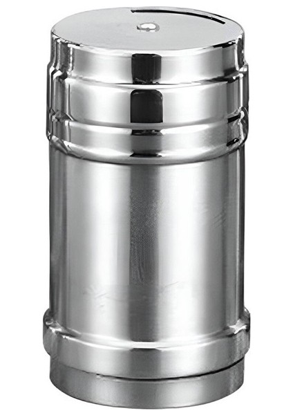 Baharat Kavanozu - Orta Boy (5*9cm) - Gümüş (Yurt Dışından)