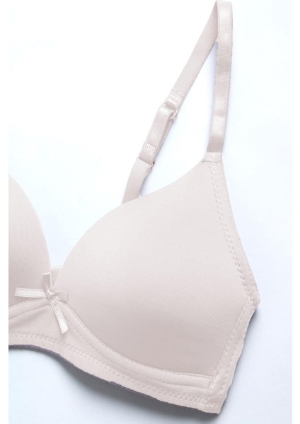 Genç Kız Alıştırma Penye Sütyen Pamuklu Soft Kap Iç Çamaşırı modelleri