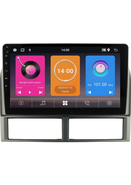 Jeep Cherokee (1999-2005) Android 14 Multimedya Carplay 10 Inch 8 GB Ram / 128 GB Hafıza CRV-4305XAA