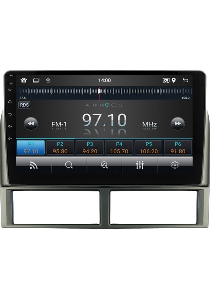 Jeep Cherokee (1999-2005) Android 14 Multimedya Carplay 10 Inch 8 GB Ram / 128 GB Hafıza CRV-4305XAA