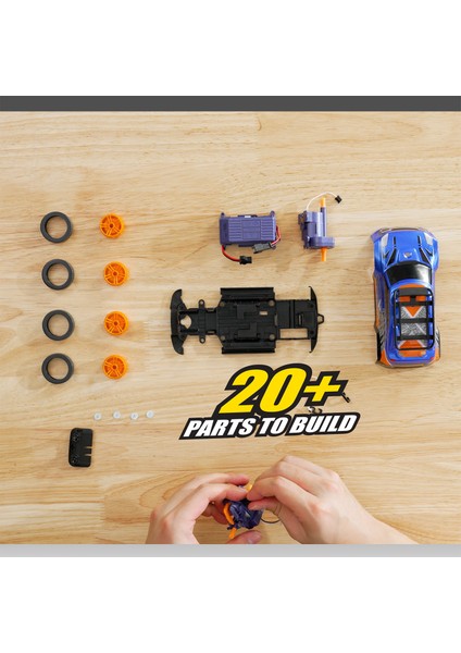 Exost Build 2 Drive Kumandalı Yarış Aracı Kiti Mavi