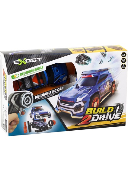 Exost Build 2 Drive Kumandalı Yarış Aracı Kiti Mavi