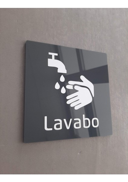 Lavabo Yönlendirme Levhası