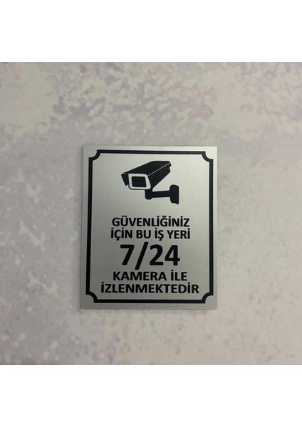 Güvenlik Kamerası Uyarı Levhası modelleri