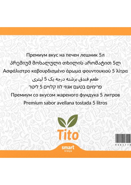 Premium Kavrulmuş Fındık Aroması 5 Litre fiyatları