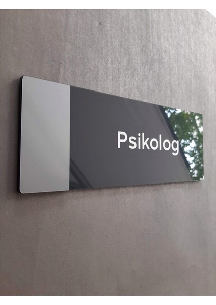 Klasik Seri Psikolog Kapı Isimliği