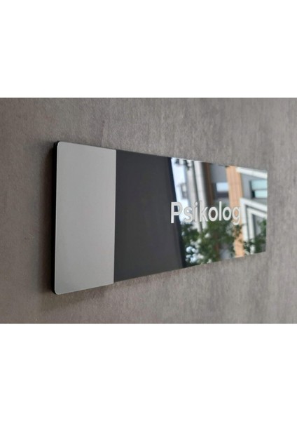 Klasik Seri Psikolog Kapı Isimliği