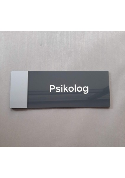 Klasik Seri Psikolog Kapı Isimliği