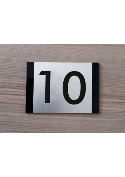 Dekoratif Apartman Kapı Numarası Pleksi-10