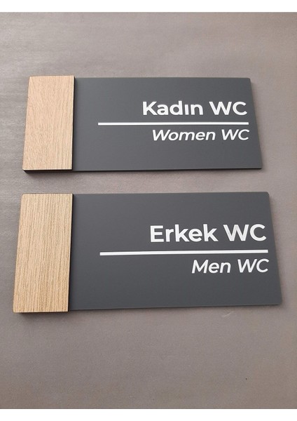 Meşe Serisi Pleksi Wc Yönlendirme Seti fiyatları