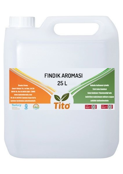 Fındık Aroması 25 Litre