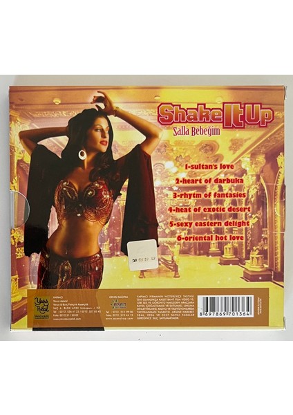 Shake It Up Salla Bebeğim CD (Jelatininde Sıfır Orjnal Dönem Baskı Cd)