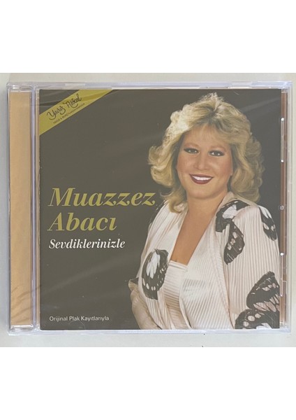 Muazzez Abacı Sevdiklerinizle CD (Jelatininde Sıfır Orjnal Dönem Baskı Kaset)