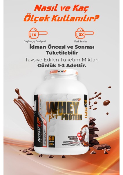 Whey Protein Chocolate Milkshake 2100 gr