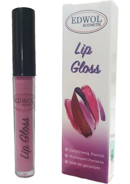 Make Up Likit Işıldayan Parlak Pembe Ruj