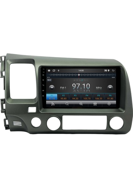 Honda Civic Fd6 Android Multimedya Sistemi (2007-2012) CRV-4145XAA