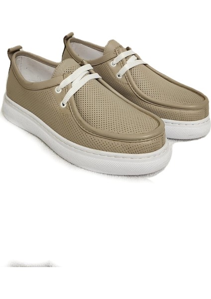 Deri Bej Kadın Ayakkabı fırsatları