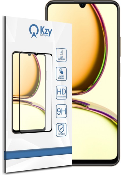 Realme C53 ile Uyumlu Tam Kaplayan Temperli Ekran Koruyucu Cam fiyatları
