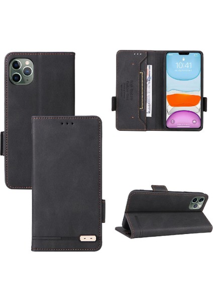 Ulefone iphone 11 Için Kılıf Pro Max Koruyucu Kapak Deri Folio Kapak (Yurt Dışından)