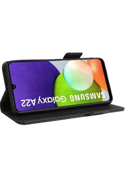 Samsung Galaxy A22 4g Koruyucu Kapak Için Kılıf Kart ile Tam Koruma (Yurt Dışından) fırsatları