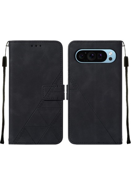 Google Piksel 9 5g Için Kılıf Cüzdan Kapak Kredi Kartı Tutucu Flip Folio Kitap (Yurt Dışından)