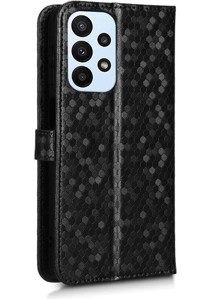 Samsung Galaxy A23 4g Deri Cüzdan Kapak Manyetik Toka (Yurt Dışından)