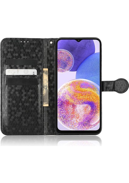 Samsung Galaxy A23 4g Deri Cüzdan Kapak Manyetik Toka (Yurt Dışından)