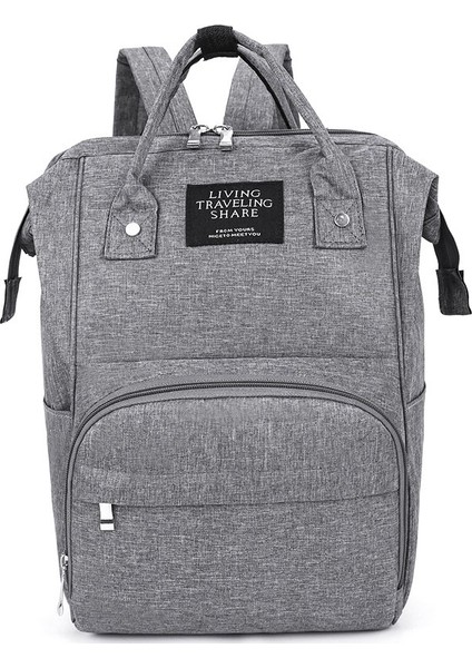 Mumya Çantası, Çok Fonksiyonlu, Şık, Büyük Kapasiteli Sırt Çantası, El Çantası, Su Geçirmez Gezi Taşınabilir Anne ve Bebek Çantası (Yurt Dışından)