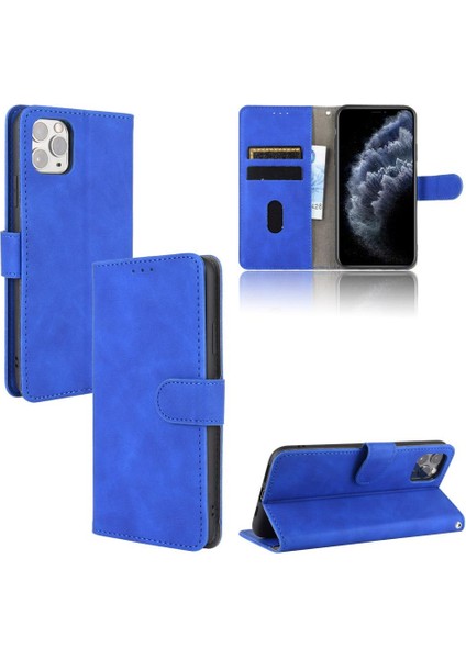 Iphone 11 Için Kılıf Pro Max Koruyucu Kapak Deri Folio Flip Case ile (Yurt Dışından)