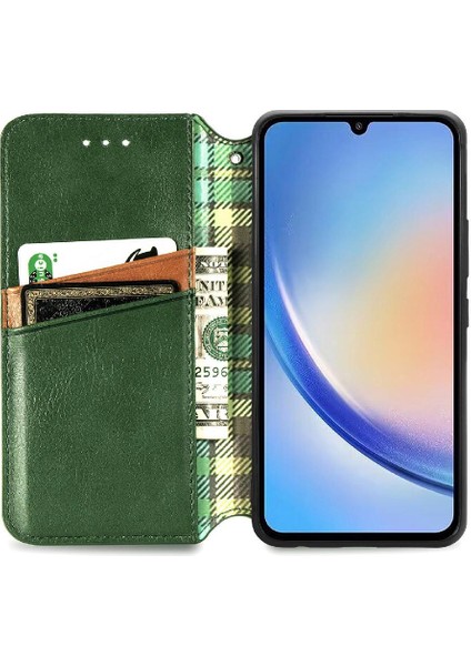 Samsung Galaxy A34 5g Için Kılıf Kapak Çevirin Cüzdan Fonksiyonu Zarif Kılıf (Yurt Dışından) indirimleri