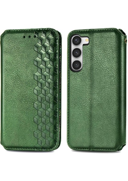 Samsung Galaxy S23 Artı Moda Tasarım Deri Kılıf Cüzdan Flip (Yurt Dışından)