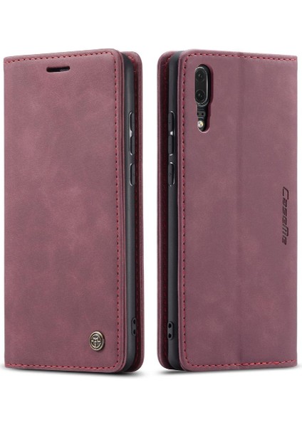 Mays Home1 Huawei P20 Vintage Pu Deri Cüzdan Manyetik Kapatma Kılıf Için Flip Case (Yurt Dışından)