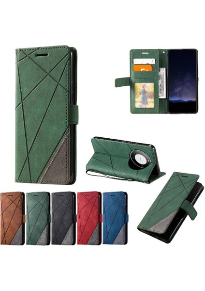 Huawei Mate 60 Için Kılıf Pro Pu Deri Darbeye Cüzdan Flip Folio Kart (Yurt Dışından)