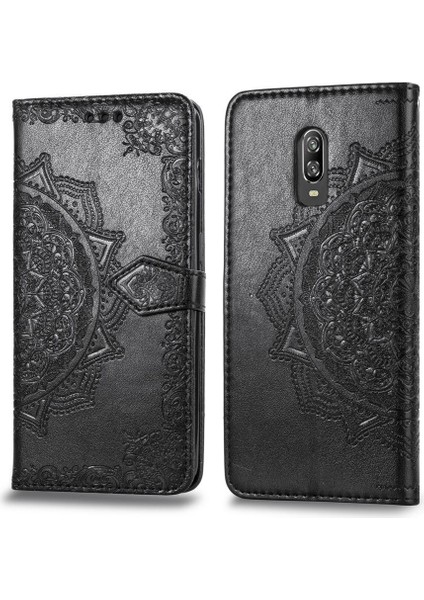 Oneplus 6t Darbeye Zarif Desen Deri Kılıf Kapak Çevirin (Yurt Dışından) fırsatları
