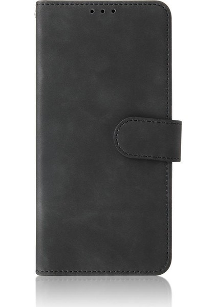 Samsung Galaxy A02/M02 Kart Ekleme Deri Folio Flip Case Için Kılıf (Yurt Dışından)