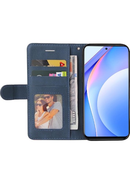 Xiaomi 10T Lite Için Kılıf Pu ile Iki Renkli Dikiş Kickstand Koruyucu (Yurt Dışından) fırsatları