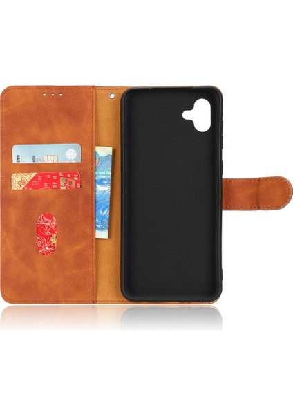 Samsung Galaxy A04 4g Tam Koruma Deri Folio Flip Case (Yurt Dışından) indirimleri